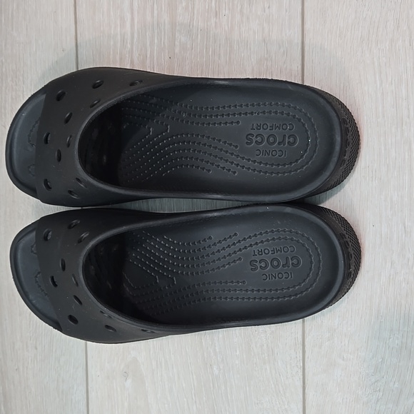 Crocs Women Iconic Comfort Classic Platform Sandals shoes sz 7 - Picture 6 of 11